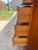 French Mid-Century Modern 1960's Louis Philippe Walnut Commode For Sale - Image 9 of 12