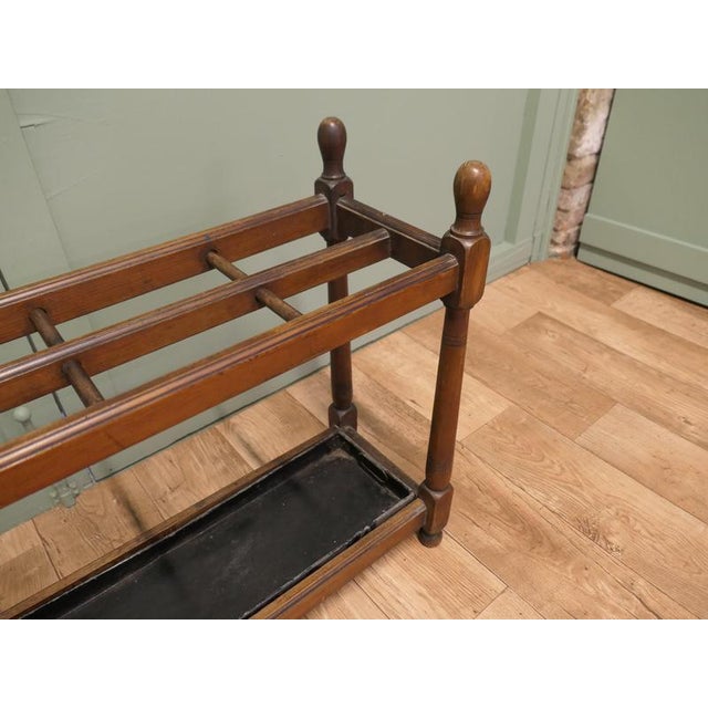 Long Arts and Crafts Umbrella Stand, 1880 For Sale - Image 3 of 7