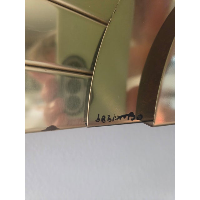 Vintage Curtis Jere Signed Brass Sunrise Wall Sculpture 1989 For Sale In Detroit - Image 6 of 17