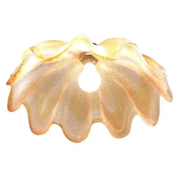 Flower Hanging Lamp in Brass For Sale - Image 11 of 16