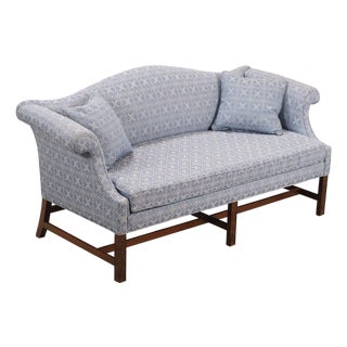 Kittinger Colonial Williamsburg Chippendale Style Mahogany Sofa For Sale
