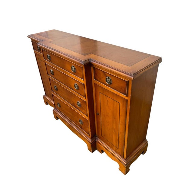 Small English Empire Style Sideboard, 1950s For Sale - Image 4 of 9