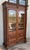 Antique French Carved Oak Vitrine Cabinet Bookcase Barley Twist Renaissance For Sale - Image 16 of 18