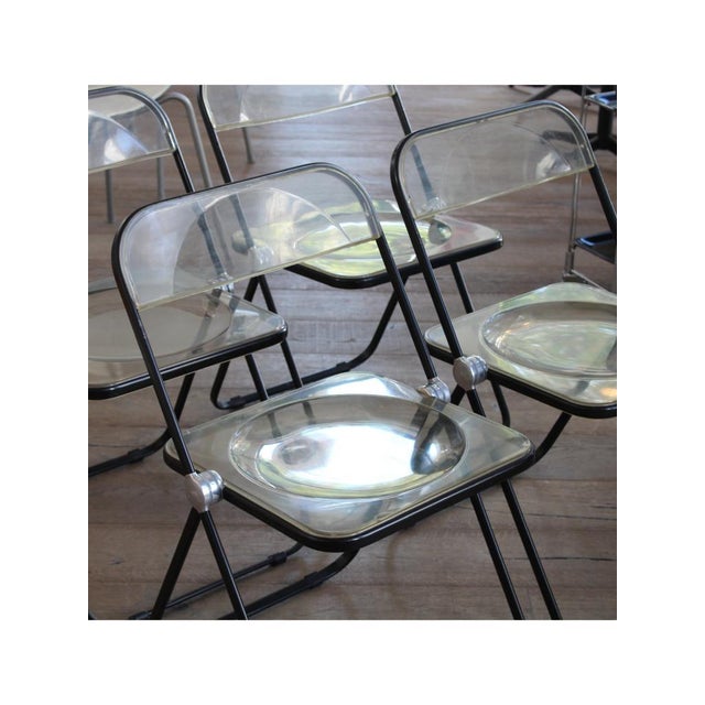 Folding Chairs by Giancarlo Piretti for Anonima Castelli, 1970, Set of 4 For Sale - Image 13 of 14