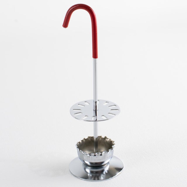 Modernist Chrome Barware Cocktail Picks and Glass Markers For Sale - Image 4 of 11