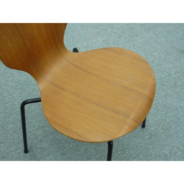 Wood Danish Teak Plywood Dining Chair from Mücke & Melder, 1960s For Sale - Image 7 of 8