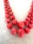 Mid-Century Modern Vintage Boho Glass Beaded Hollywood Glam Necklace For Sale - Image 3 of 5