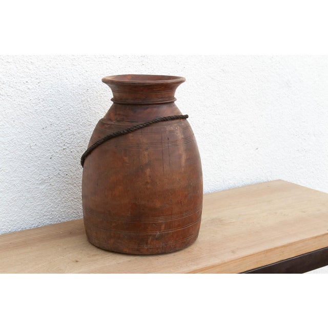 19th Century Large Antique Wooden Milk Pot For Sale - Image 5 of 7