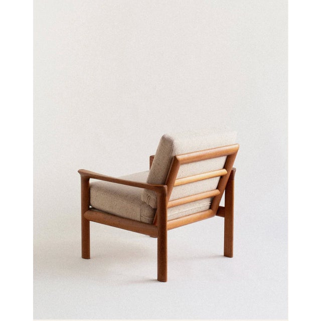 Mid-Century Modern Vintage Lounge Chairs by Arne Wahl Iversen for Komfort, 1960s, Set of 2 For Sale - Image 3 of 7