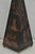 Black Late 20th Century Castillian Imports Chinoiserie Black Lacquer Painted Obelisk Pyramid For Sale - Image 8 of 10