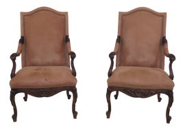 Example of Hancock and Moore Bergere Chairs