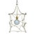 Vintage Hollywood Regency Pagoda Pendant Chandelier For Sale