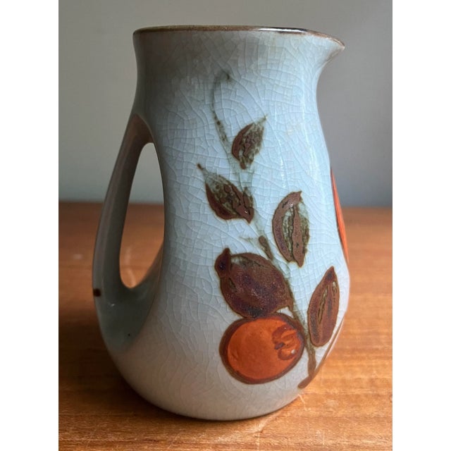 Mid Century Ceramic Decorative Vase / Catch All Vessel For Sale - Image 10 of 10