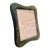 Sculptural Green Velvet Picture Frame For Sale
