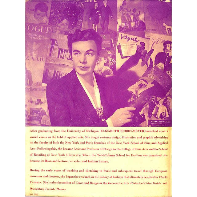 "This Is Fashion" 1943 Burris-Meyer, Elizabeth For Sale - Image 4 of 12