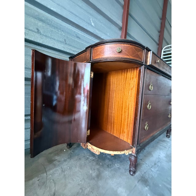 Late 19th Century French Belle Époque Louis XV Revival Bombe Marble-Top Chest For Sale - Image 9 of 18