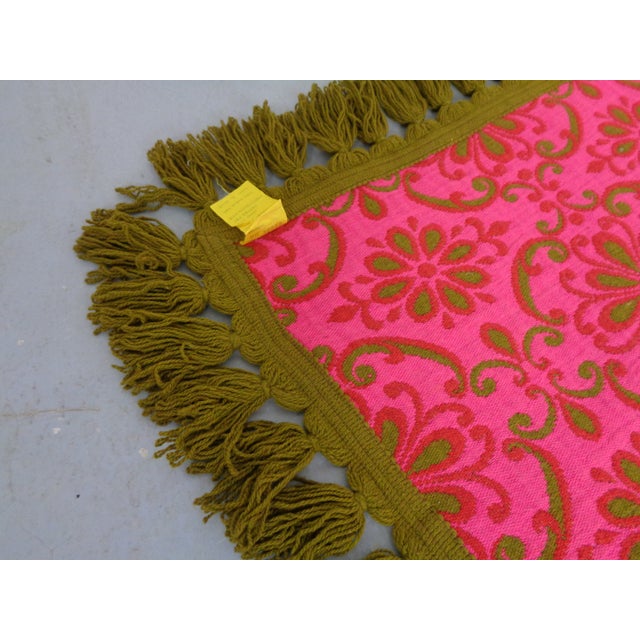 Large Barocco World Creations Wool Bedspread by Bolis, Italy, 1970s For Sale - Image 12 of 18