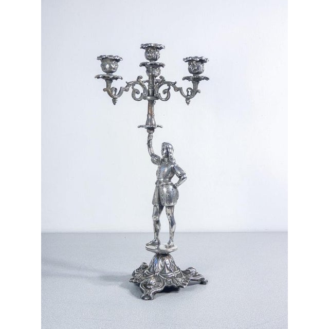 Candelabras from Sheffield, 1800, Set of 2 For Sale - Image 5 of 18