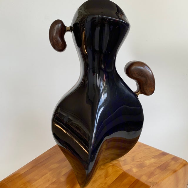 Contemporary Circa 1960s 1970s Wood Sculpture in the Manner of Hc Westermann For Sale - Image 3 of 11