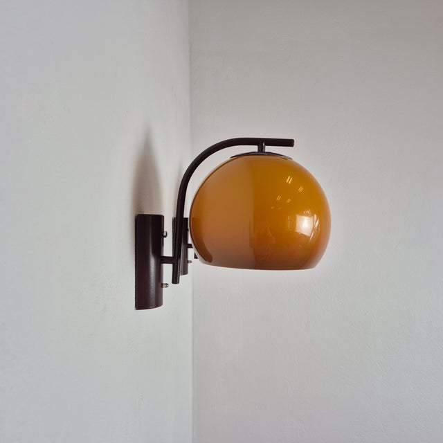 Space Age Hungarian Wall Lamps from Szarvasi, 1960s, Set of 2 For Sale - Image 9 of 9