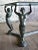 Mid 20th Century Italian Bronze Neoclassical Style Caryatid & Atlas Dining or Work Table For Sale - Image 4 of 13