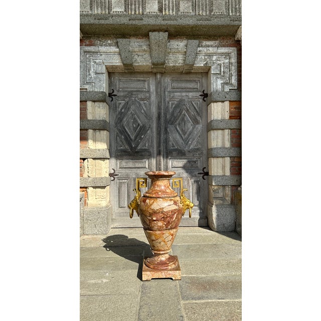 Antique Marble Urn Vase, 1800s For Sale - Image 3 of 14