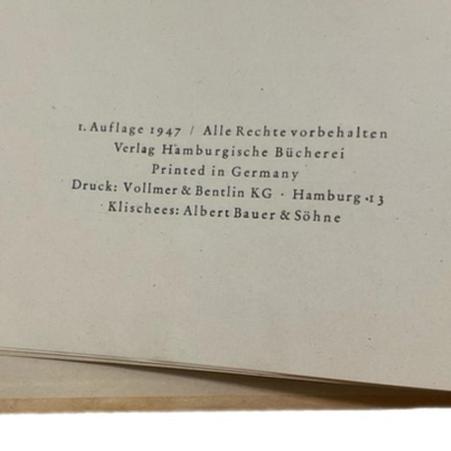 Book of black and white photographs of Germany of an earlier era. Zwischen Schlei und Eider-Mündung Published by...