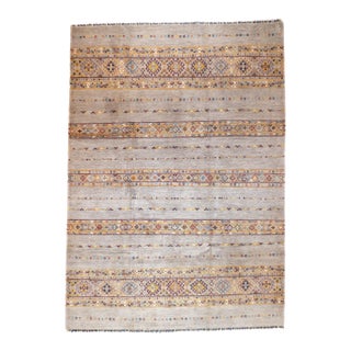 Contemporary Gabbeh Rug 7'0" X 9'10'' For Sale