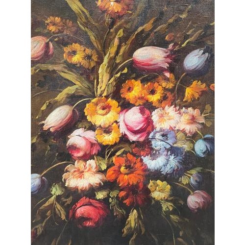 J. Palomar, Floral Still Lifes, 1964, Oil on Canvas For Sale - Image 13 of 16
