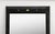 Karl Springer Style Black Goat Skin Wall Mirror With Gold Leaf Accents For Sale - Image 15 of 16