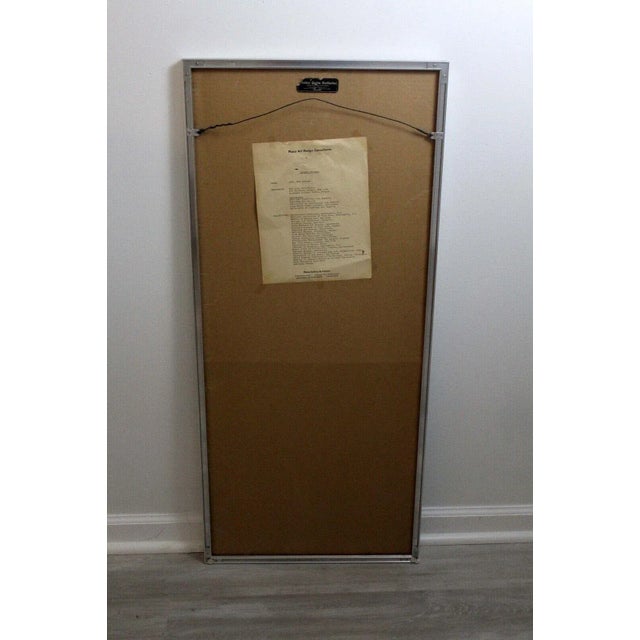 1980 Provence Signed AP Limited Edition Serigraph on Paper by Arthur Secunda Framed For Sale - Image 10 of 11