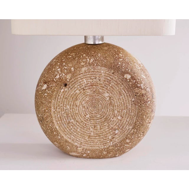 Travertine Table Lamp from Fratelli Mannelli, 1970s For Sale - Image 4 of 6