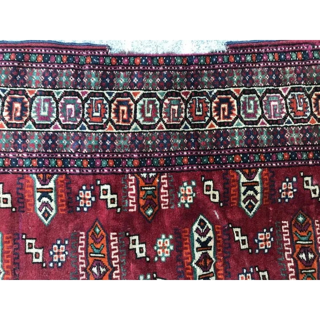 Vintage Tekke Turkmen Boukhara Back For Sale - Image 10 of 16