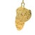 1950s 1950s Italian Handmade Modern Dancer 14k Gold Pendant For Sale - Image 5 of 10
