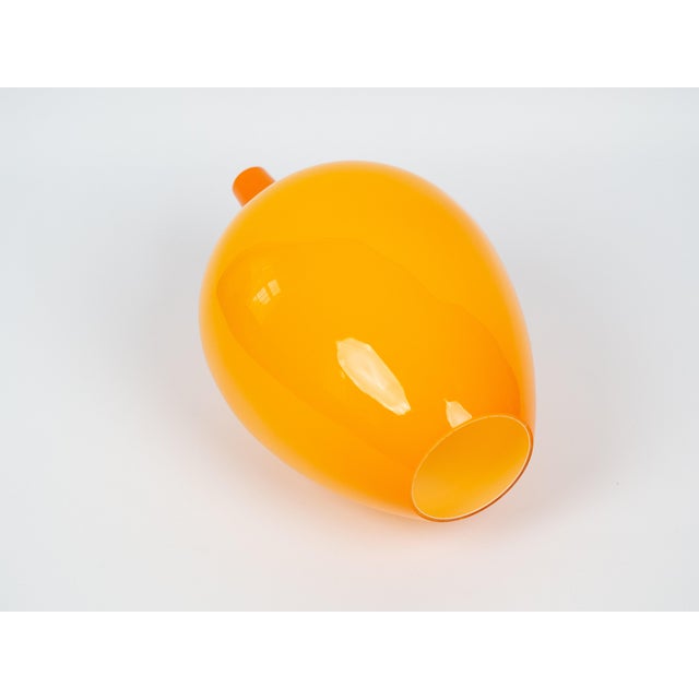 Orange Vintage Danish Pompei Lamp by Jo Hammerborg for Fog and Morup, 1963 For Sale - Image 8 of 11