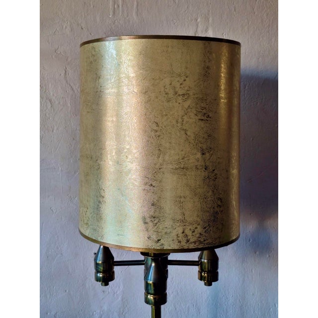 Mid-Century Modern Mid-Century Modern Brutalist Brass Four-Light Floor Lamp, 1960s For Sale - Image 3 of 18