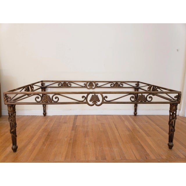 Transitional Drexel Heritage Vine Motif Coffee Table Base From the Bel-Aire Collection For Sale - Image 3 of 3