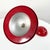 Metal Red Bikini Table Light by R. Barbieri & G. Marianelli for Tronconi, 1970s For Sale - Image 7 of 8