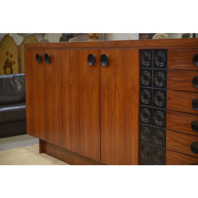 Brutalist Sideboard by De Coene, 1970s For Sale - Image 9 of 13