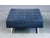 Ottoman in Black Leather and Metal from Poltrona Frau, 1990s For Sale - Image 11 of 16
