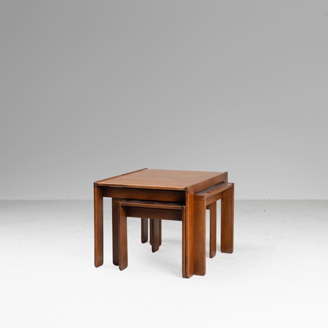 Model 777 Coffee Tables by Afra and Tobia Scarpa, 1965, Set of 3 For Sale - Image 3 of 17