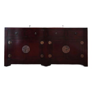 Henredon Ming Buffet Sideboard Credenza From the Acquisitions Collection. For Sale