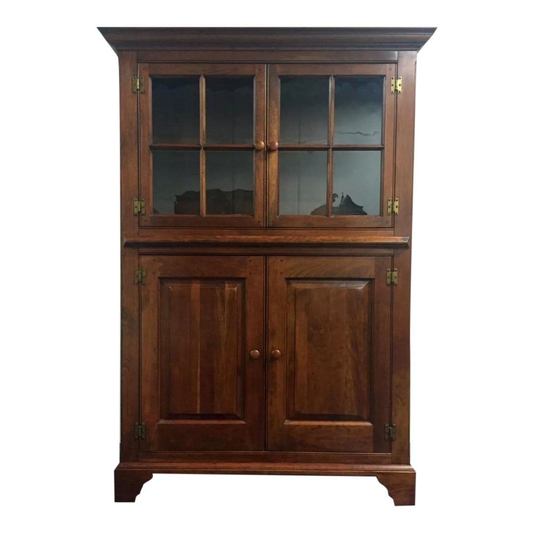 Lexington Bob Timberlake Kitchen Pottery Cupboard | Chairish