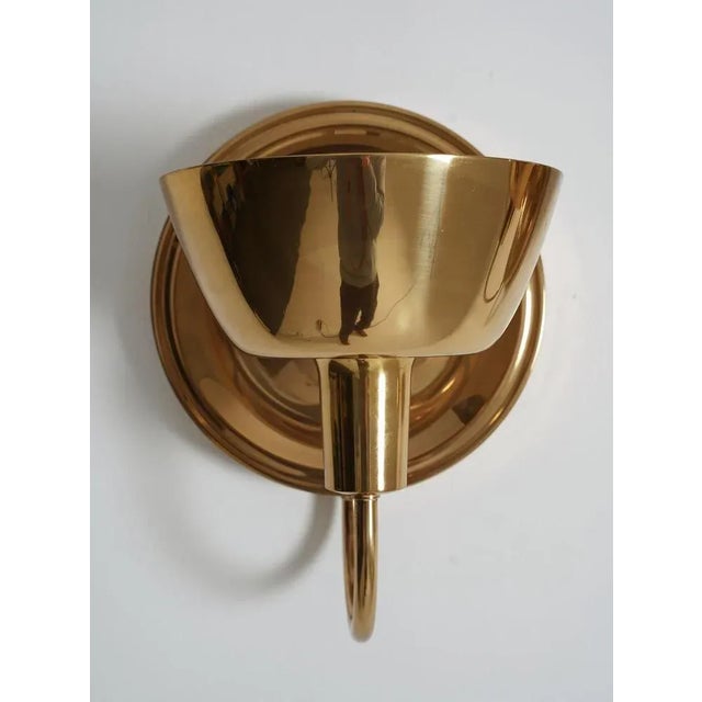 Mid-Century Sconce in Brass attributed to Josef Frank for Svenskt Tenn, 1960s For Sale - Image 9 of 11