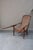 Lounge Chair with Cane Seat and Swing-Out Armrests, 1870s For Sale - Image 3 of 11