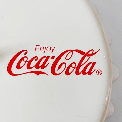Vintage Coca-Cola Wall Clock from Prof. Lauermann, West Germany, 1970s For Sale - Image 4 of 8