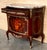 Late 19th Century Louis XV-Style Buffet with Floral Marquetry with drawer and door For Sale - Image 4 of 18