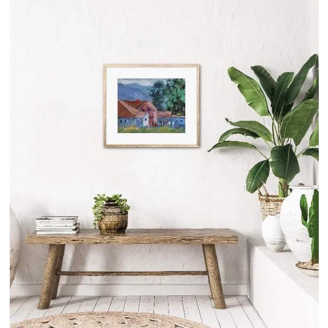 Contemporary Quiet Places & Coastal Views — Fort Bragg Landscape (Original Oil Painting) For Sale - Image 3 of 7