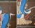 Large Meiji to Early Showa Japanese 8-Panel Painted Byobu Screen "Celestial Maiden" For Sale In Dallas - Image 6 of 18