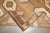 Mid 20th Century Vintage Zabihi Collection Brown Geometric Turkish Kars Rug - 6'9" x 9'4" For Sale - Image 5 of 9